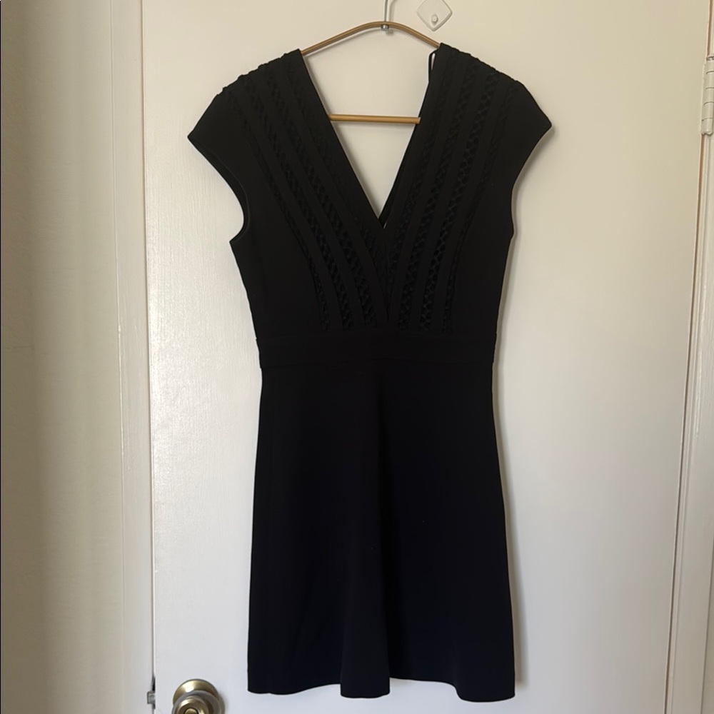 Sandro Black Mini Dress
